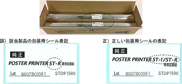 爆買い新作 富士フィルム FUJI ST-1用感熱紙 白地黒字420X60M2本STD420BK